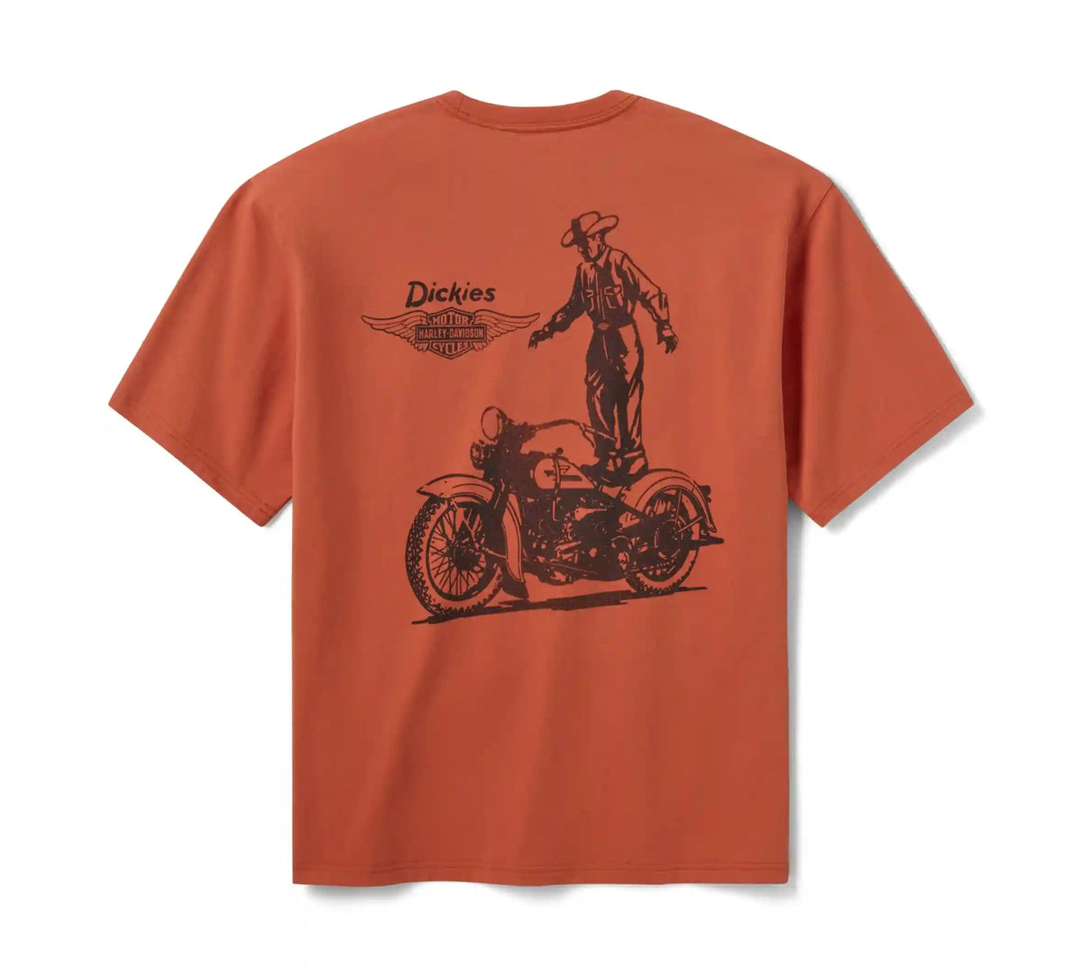 Dickies x Harley-Davidson® Vintage Wash Cowboy Graphic T-Shirt