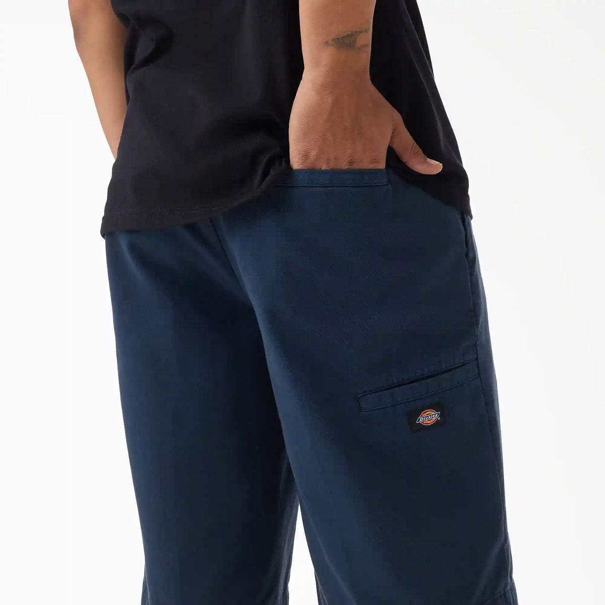 Worn In Loose Work Shorts, 13"