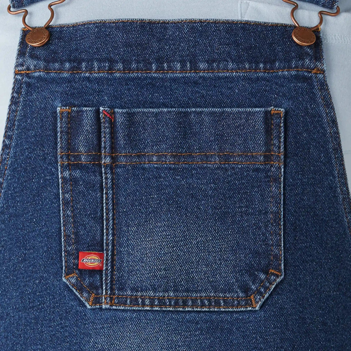 Women's Denim Boyfriend Fit Bib Overalls