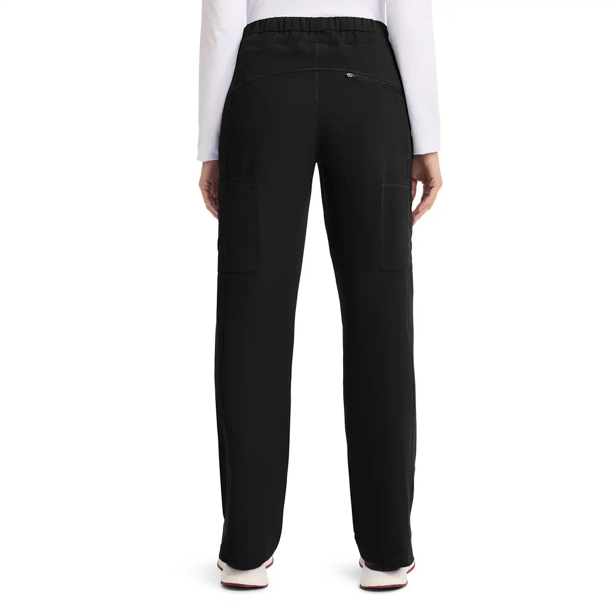 Women's Dynamix Mid Rise Straight Leg Drawstring Scrub Pant