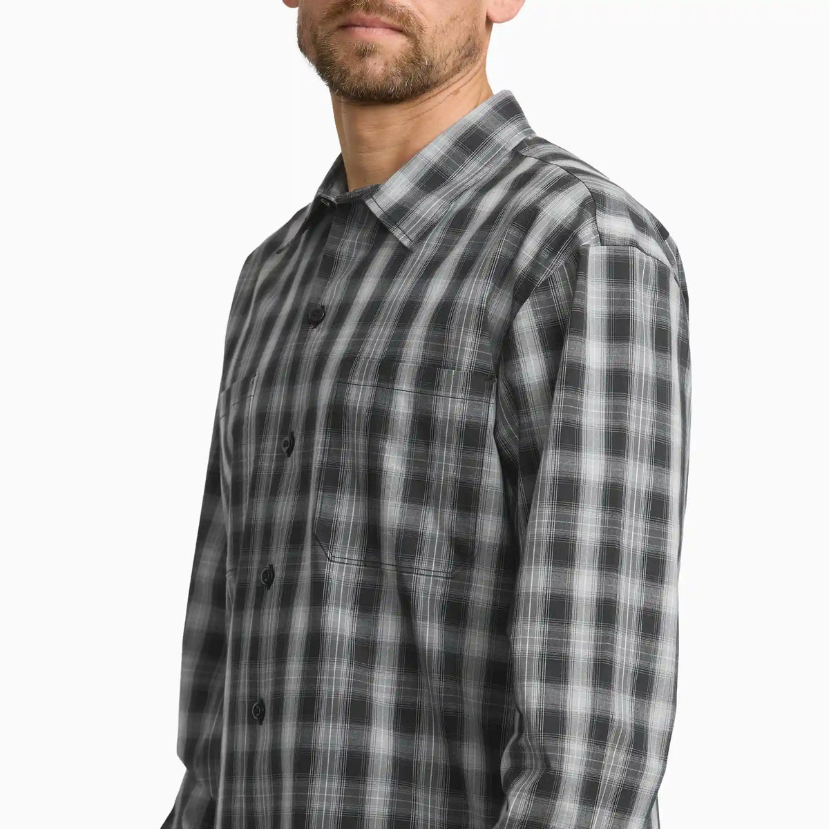 Long Sleeve Plaid Work Shirt