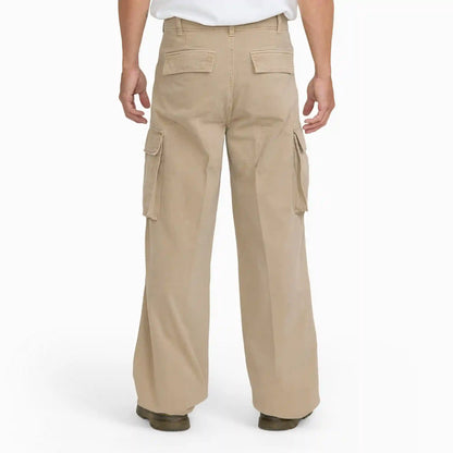 247 Loose Straight Garment Dyed Cargo Pants