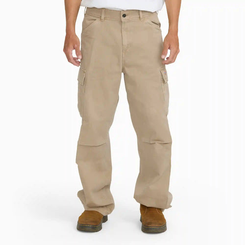 247 Loose Straight Garment Dyed Cargo Pants