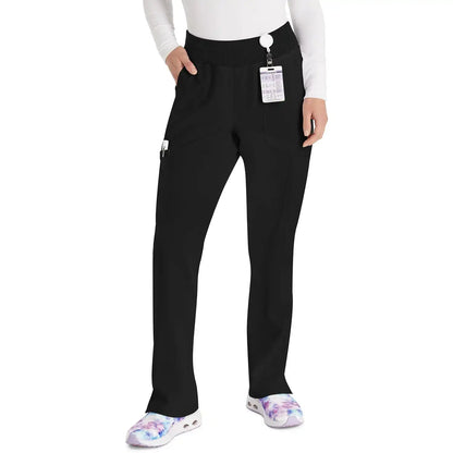 Women's EDS Essentials Natural Rise Tapered Leg Pull-On Scrub Pant