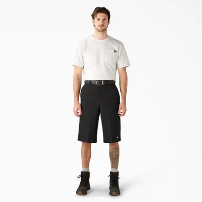 Loose Fit Multi-Use Pocket Work Shorts, 15"
