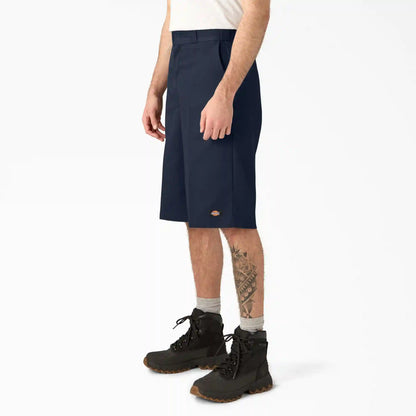 Loose Fit Multi-Use Pocket Work Shorts, 15"