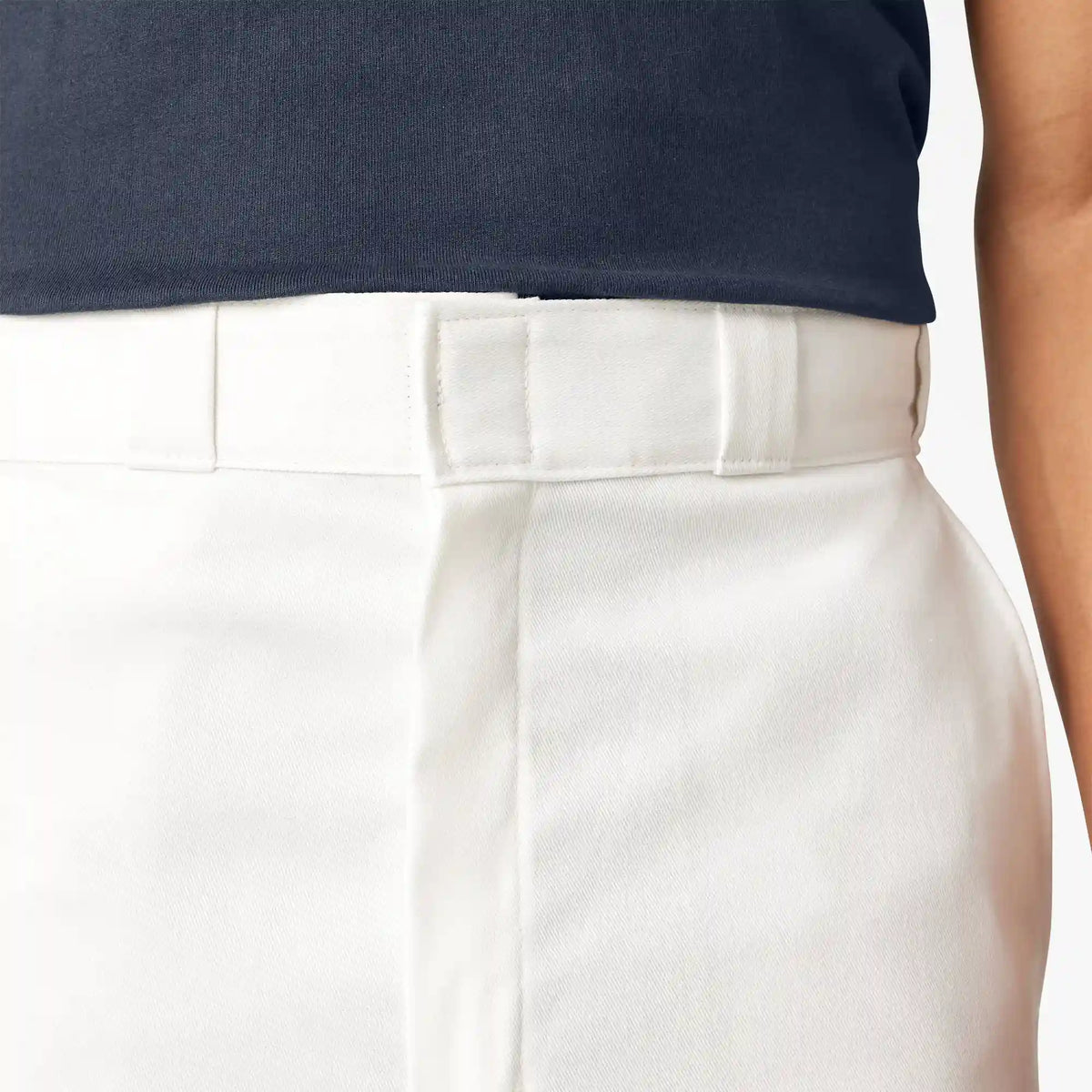 Loose Fit Flat Front Work Shorts, 13"