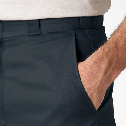 Loose Fit Flat Front Work Shorts, 13"