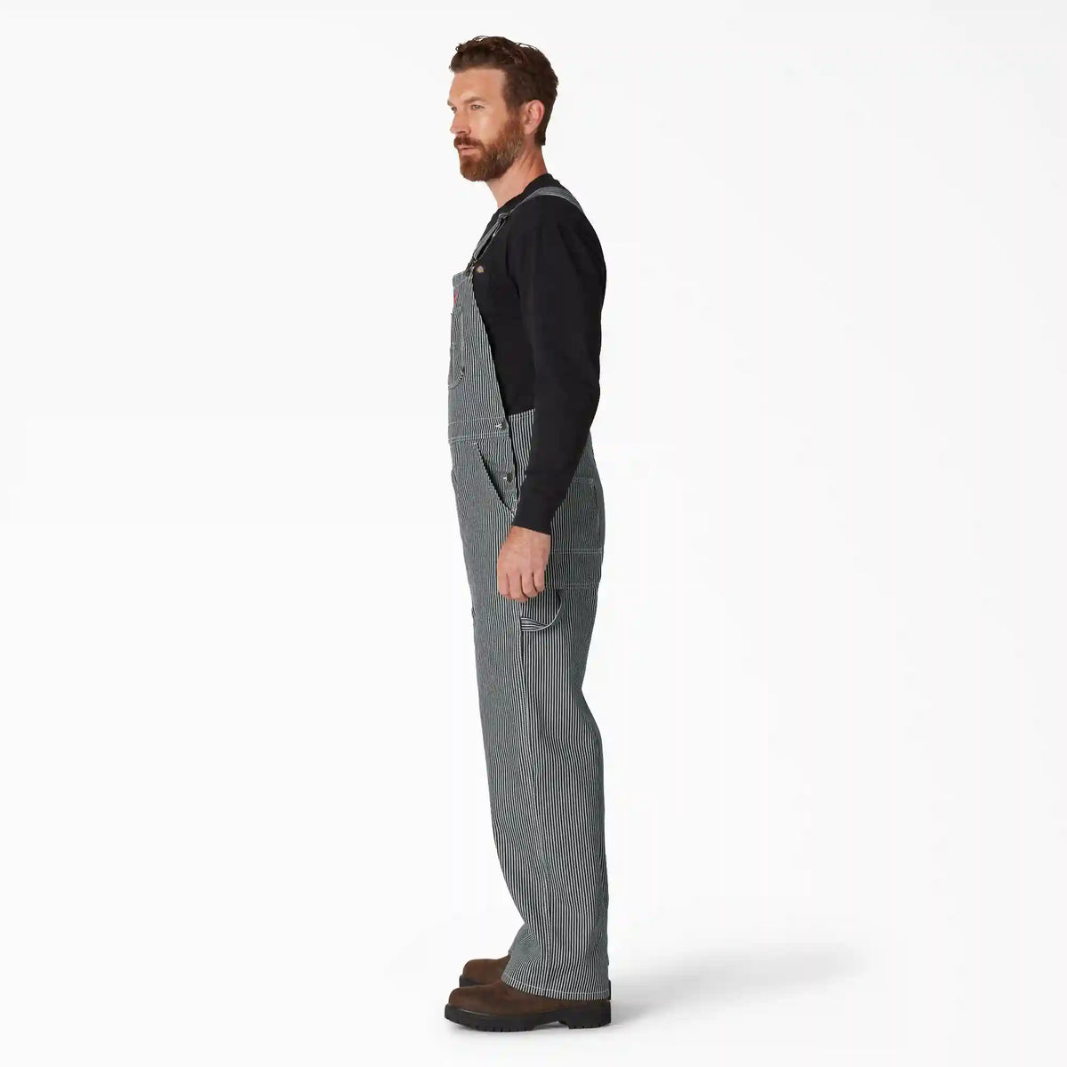 Hickory Stripe Bib Overalls