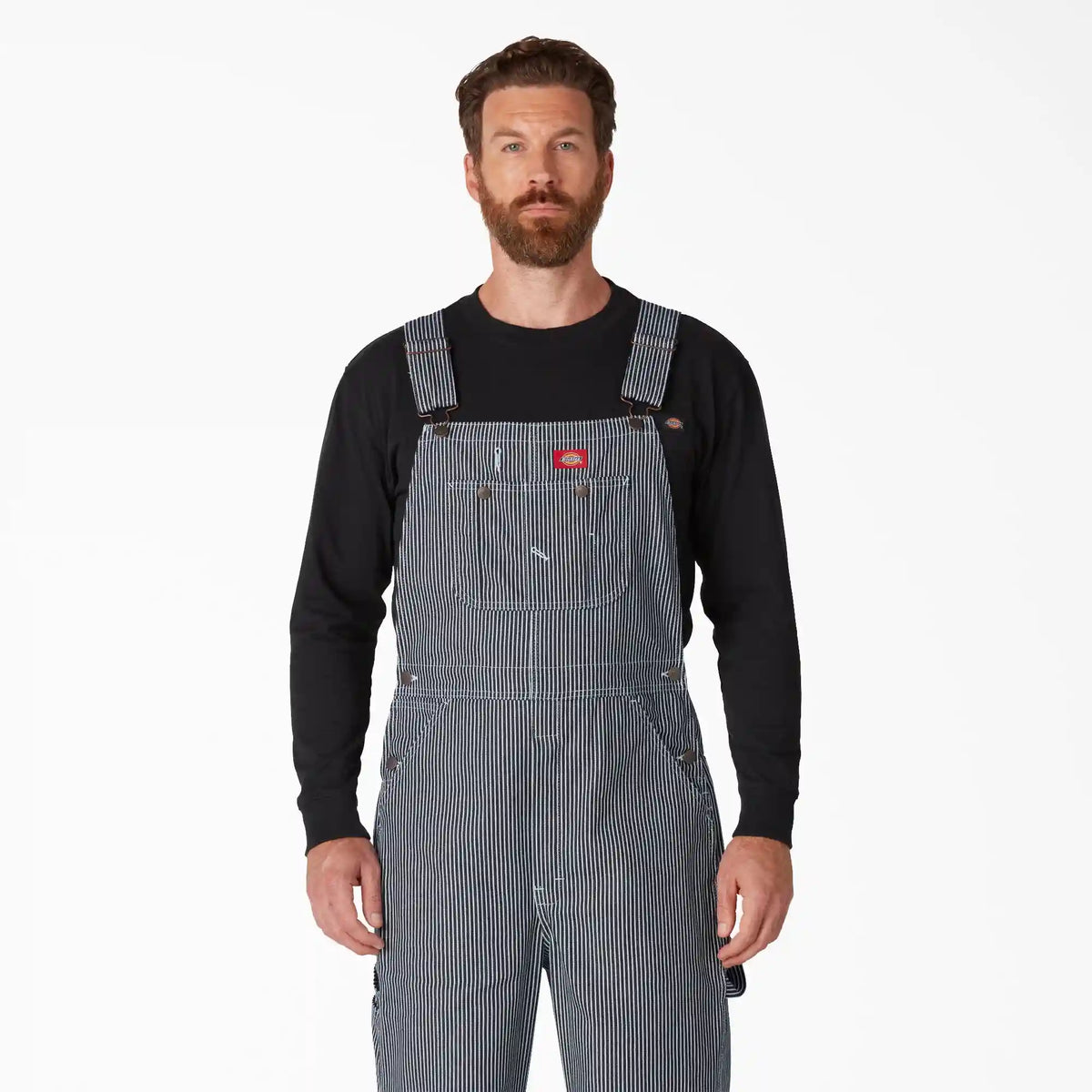 Hickory Stripe Bib Overalls