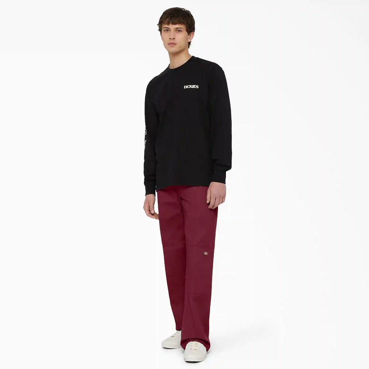 Loose Fit Double Knee Work Pants