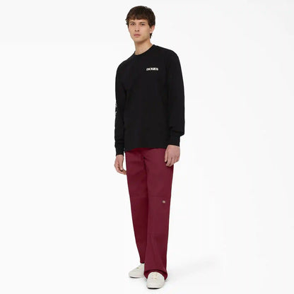 Loose Fit Double Knee Work Pants