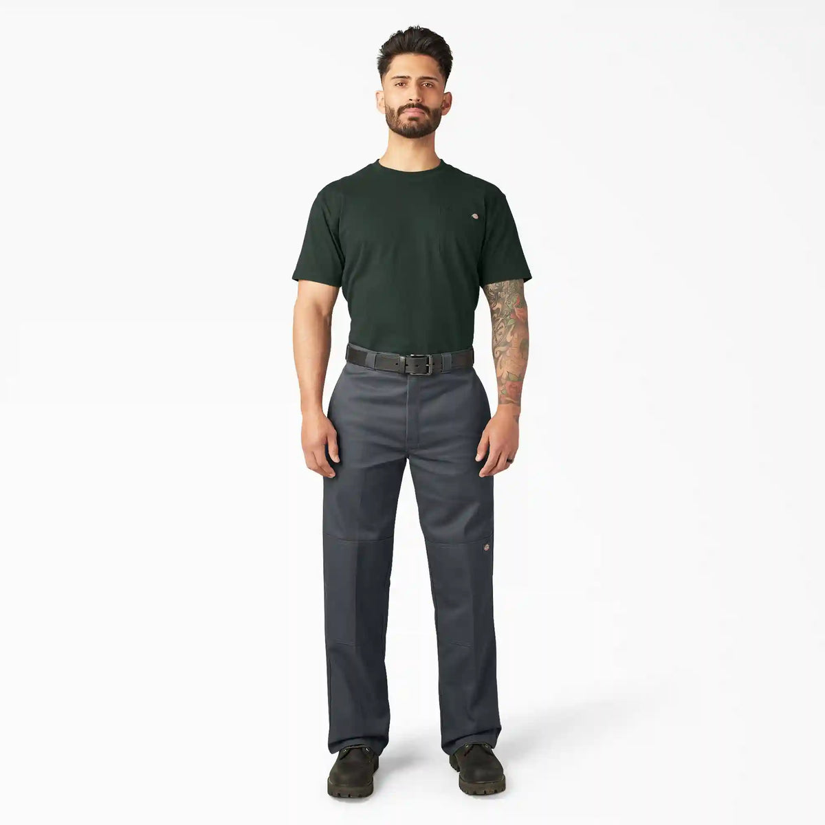 Loose Fit Double Knee Work Pants