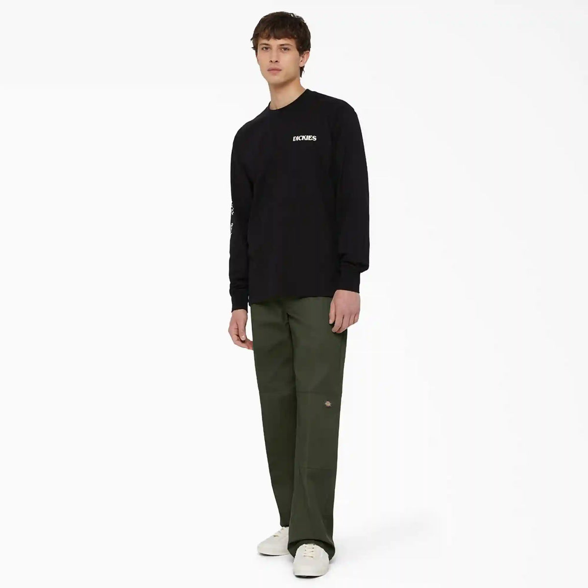 Loose Fit Double Knee Work Pants