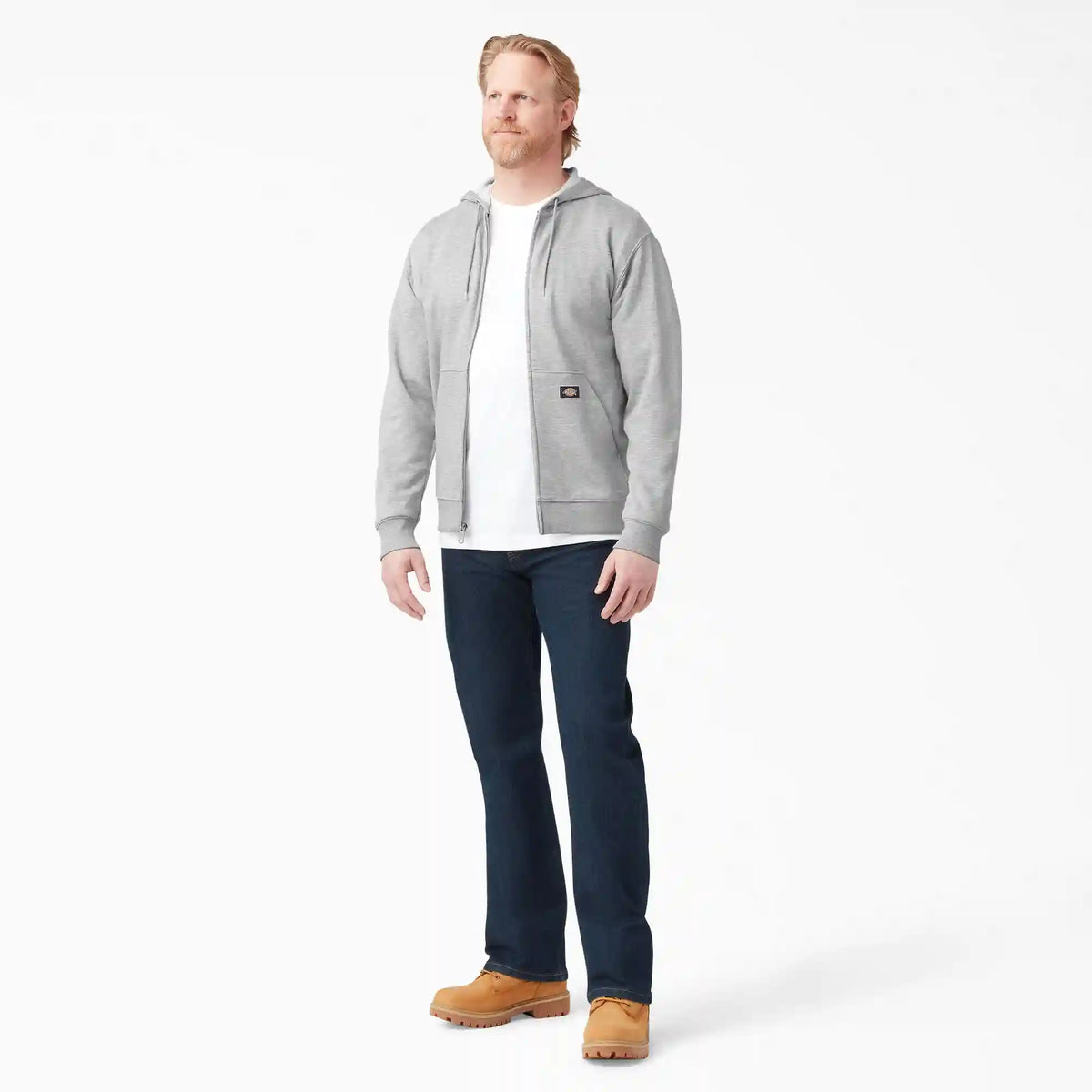 Midweight Fleece Zip Hoodie
