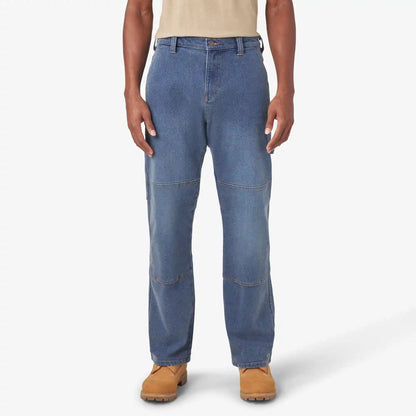 FLEX Relaxed Fit Double Knee Jeans
