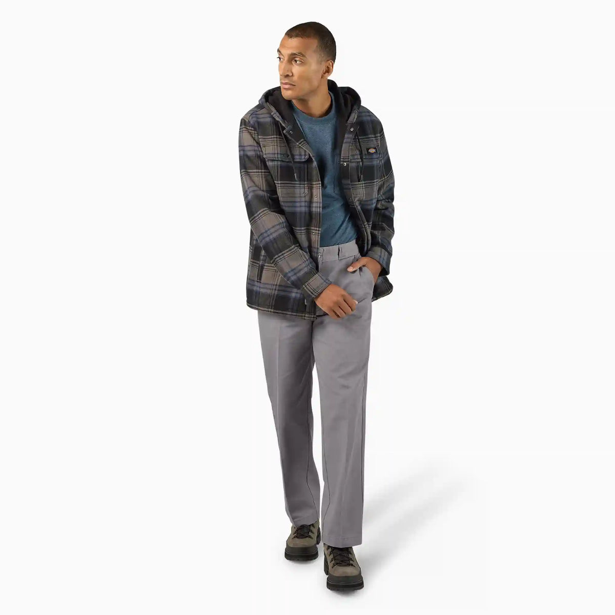 Relaxed Fit Shirt Jacket