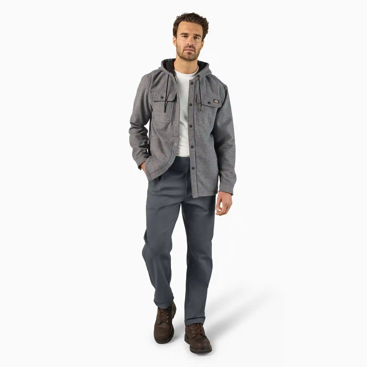 Relaxed Fit Shirt Jacket