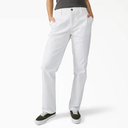 Women's Super Flex Straight Leg Work Pants
