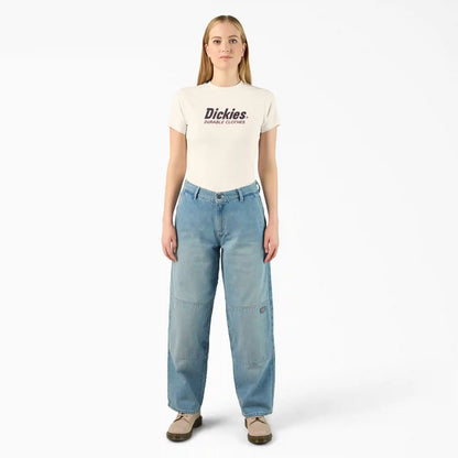 Women’s Loose Fit Double Knee Jeans
