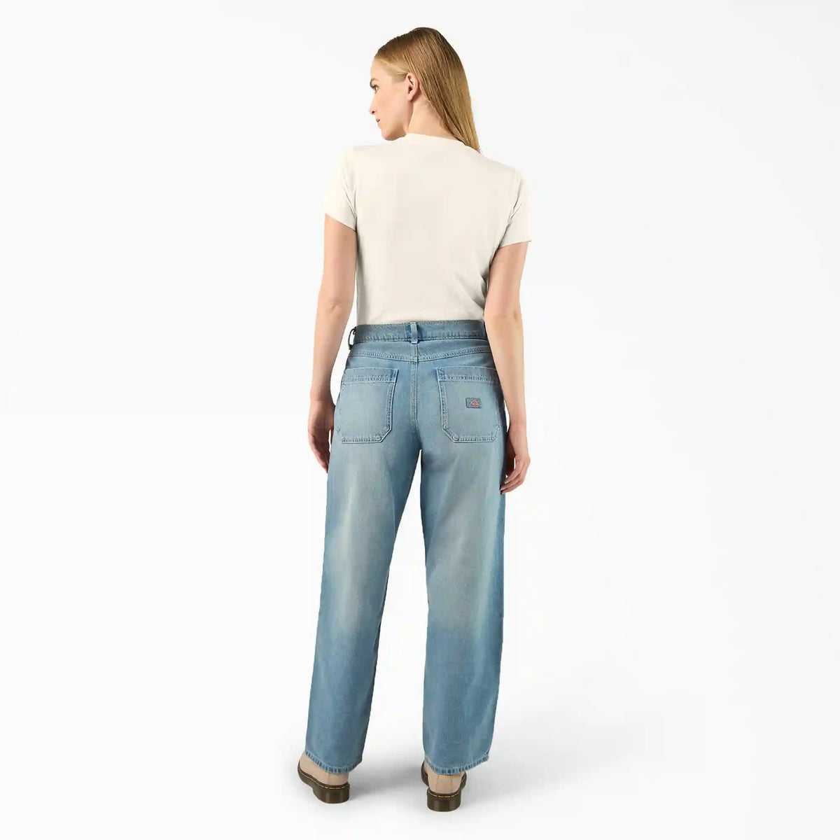 Women’s Loose Fit Double Knee Jeans
