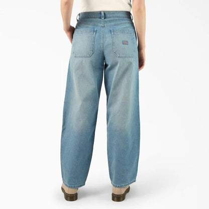 Women’s Loose Fit Double Knee Jeans