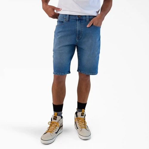 FLEX 5-Pocket Denim Shorts, 11"