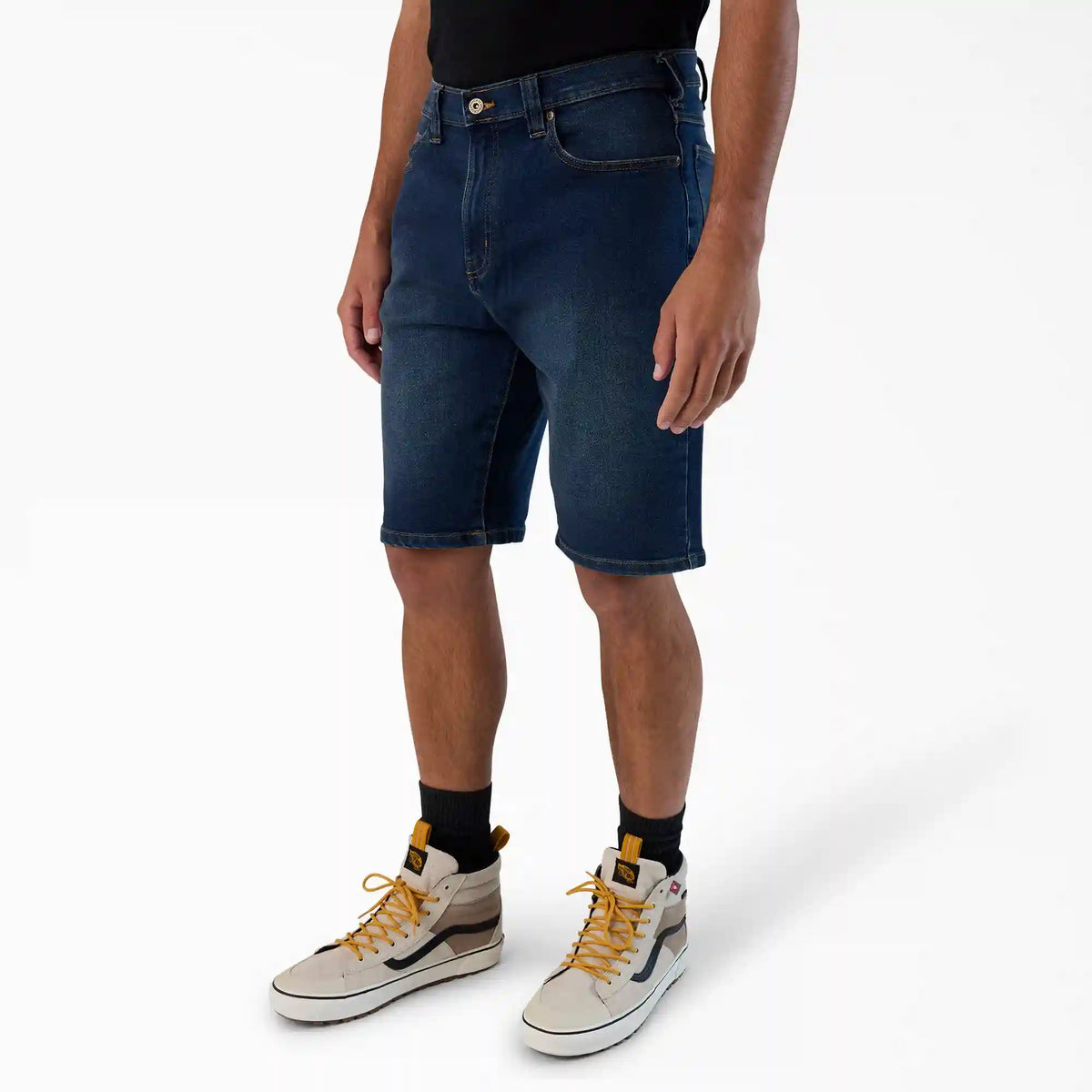 FLEX 5-Pocket Denim Shorts, 11"
