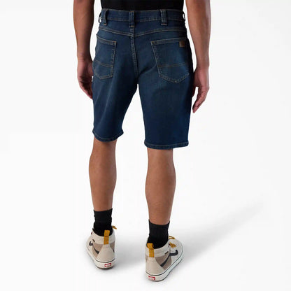 FLEX 5-Pocket Denim Shorts, 11"