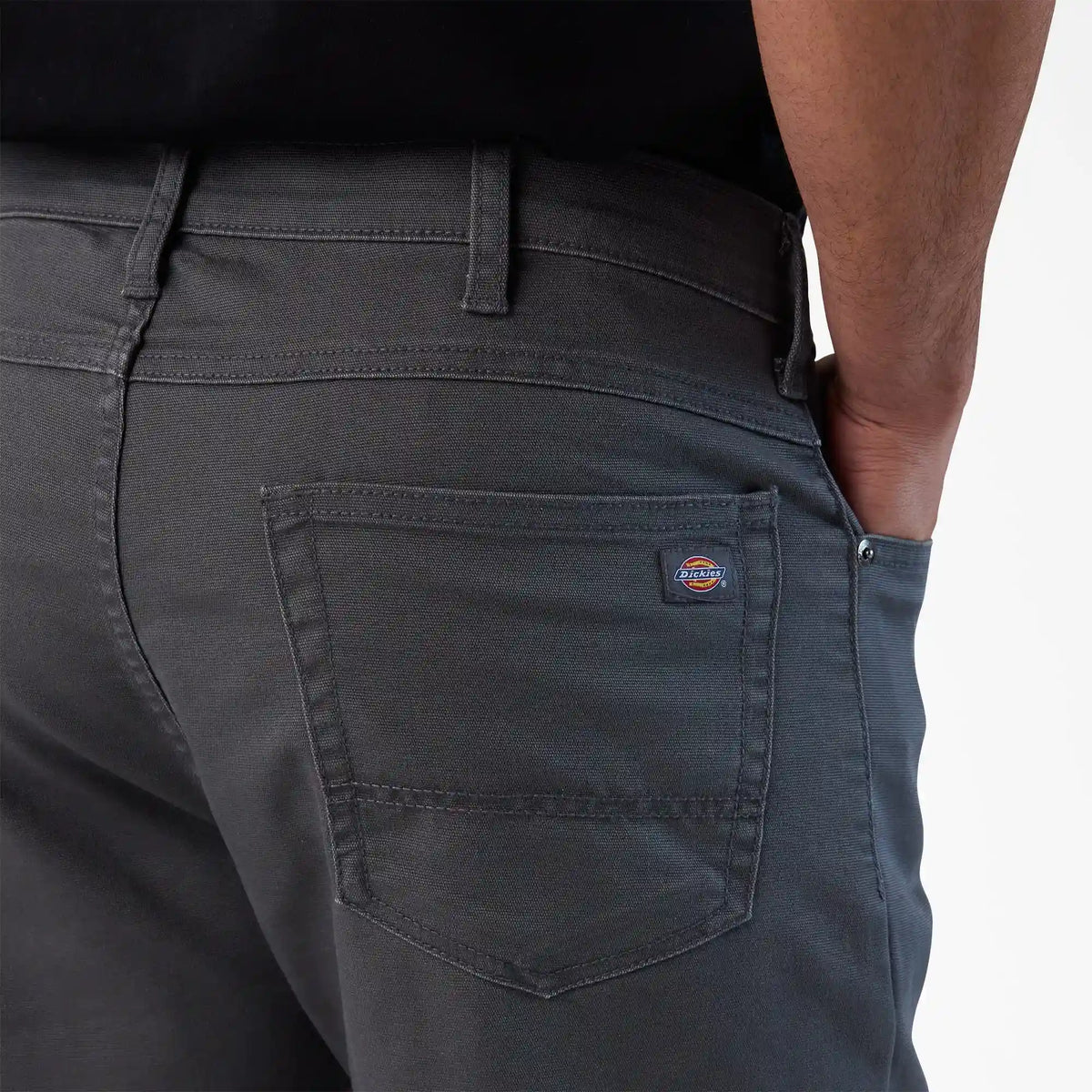 FLEX 5-Pocket Duck Canvas Shorts, 11"