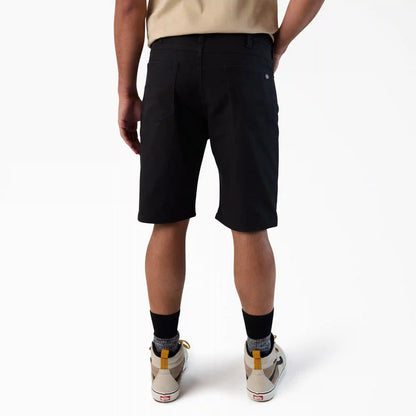 FLEX 5-Pocket Duck Canvas Shorts, 11"
