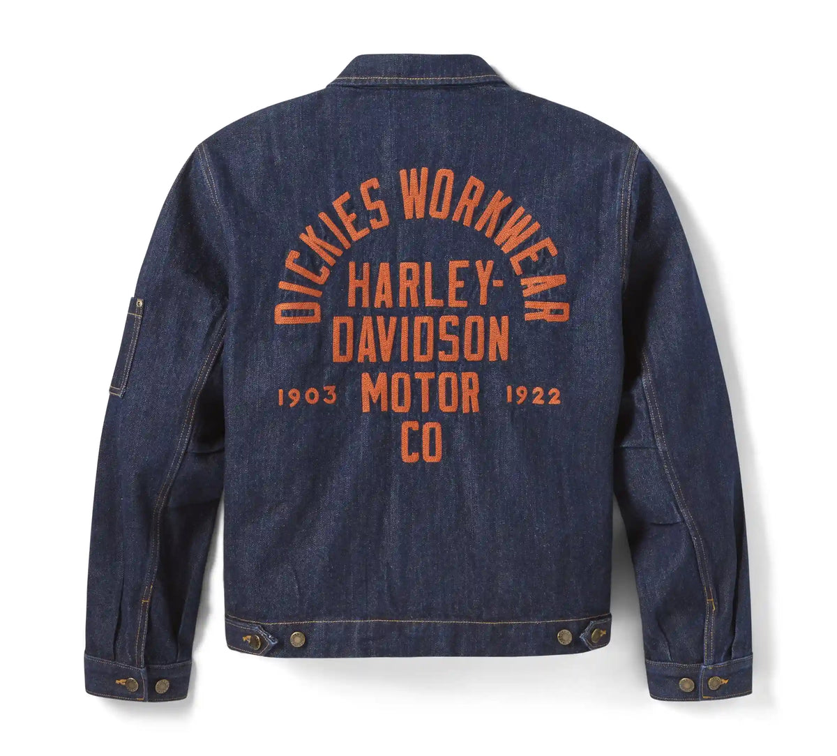 Dickies x Harley-Davidson® Boxy Fit Embroidered Denim Jacket