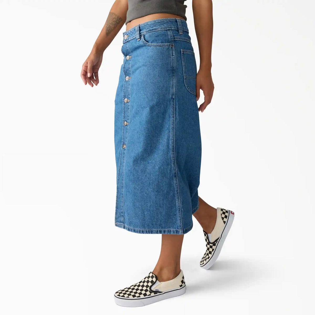 Women's Midi Denim Skirt