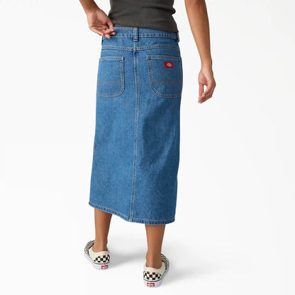 Women's Midi Denim Skirt
