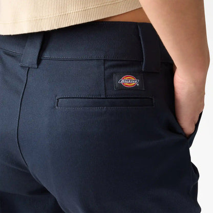 Women's Super Flex Flat Front Shorts, 9"