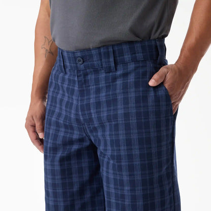 Plaid Work Shorts, 11"