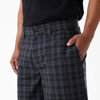 Plaid Work Shorts, 11"