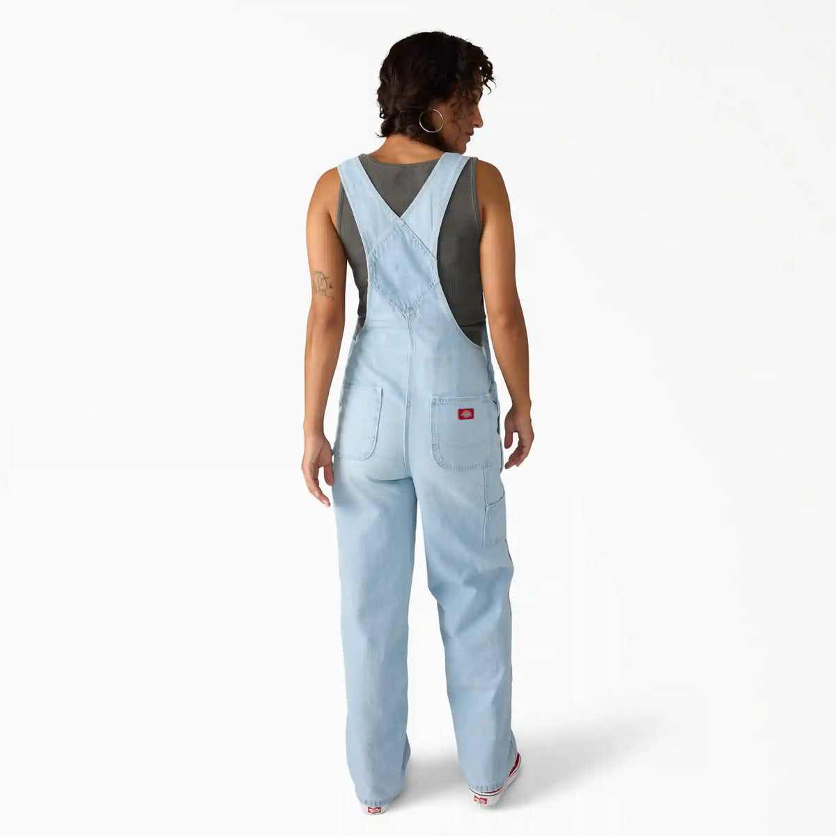 Women's Loose Denim Bib