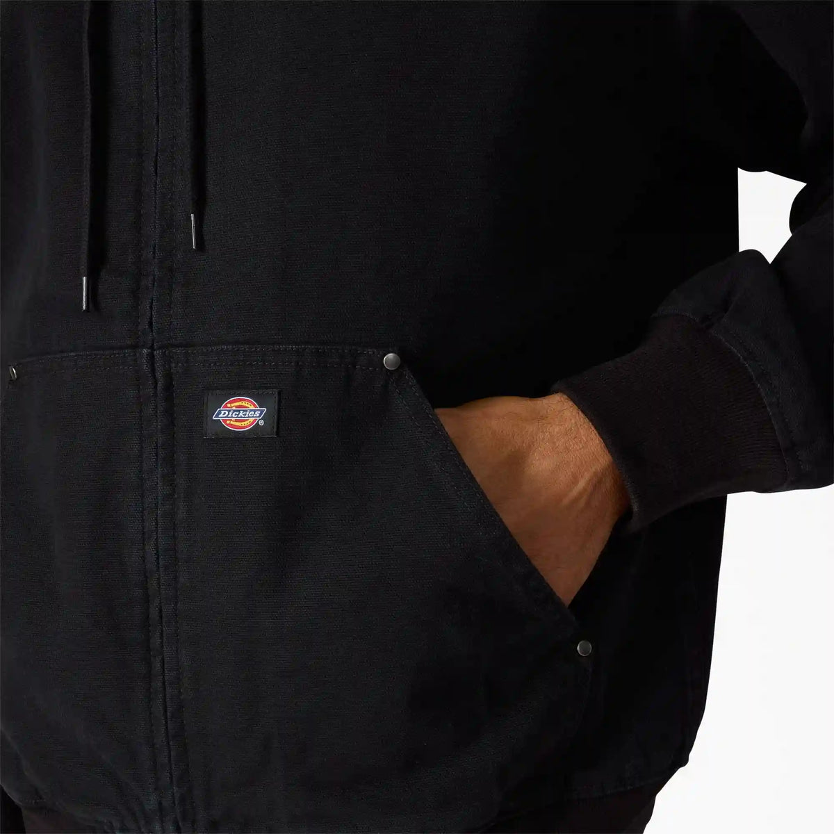 Unlined Canvas Hooded Bomber