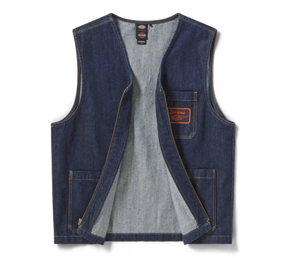 Dickies x Harley-Davidson® Denim Zip-Up Vest