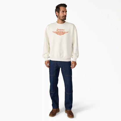 Dickies x Harley-Davidson® Boxy Fit Embroidered Crewneck Sweatshirt
