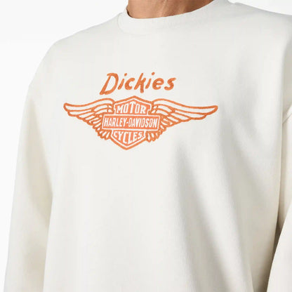 Dickies x Harley-Davidson® Boxy Fit Embroidered Crewneck Sweatshirt