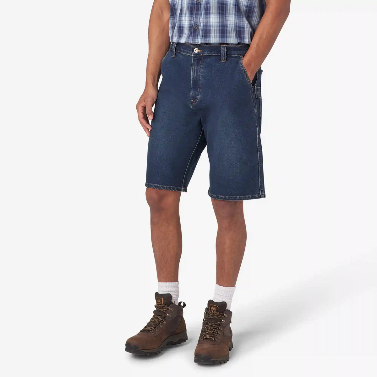 Denim Utility Shorts, 11"