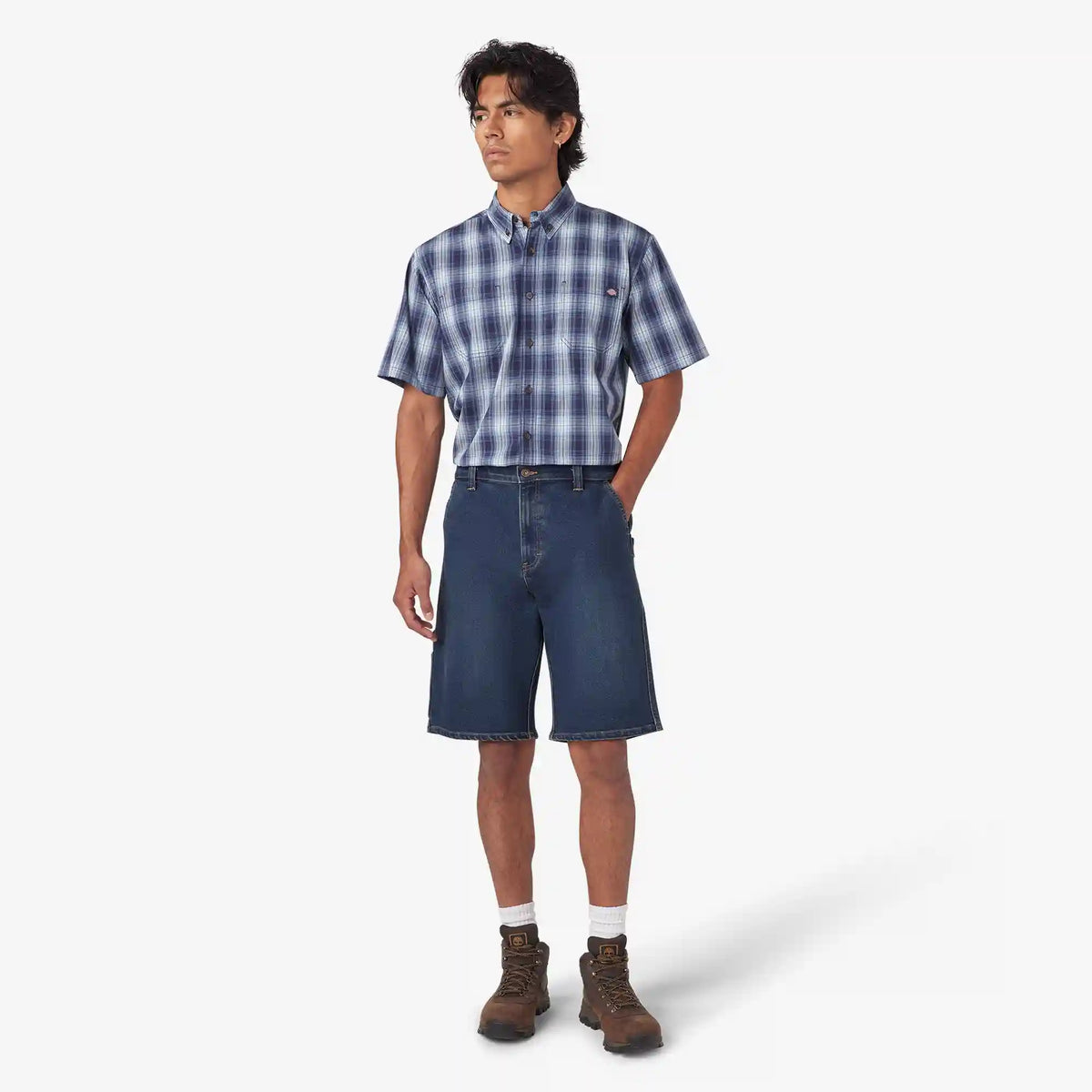 Denim Utility Shorts, 11"