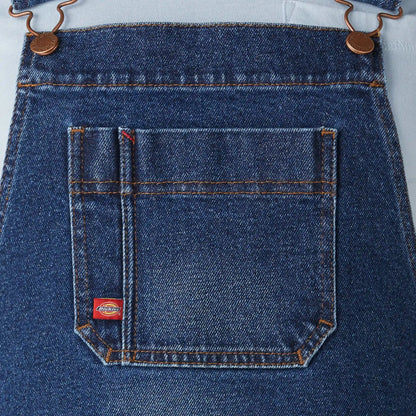 Women's Denim Boyfriend Fit Bib Overalls