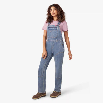 Women's Double Front Bib Overalls
