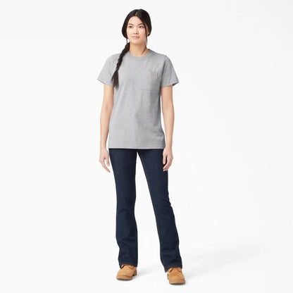Women's Heavyweight Short Sleeve Pocket T-Shirt