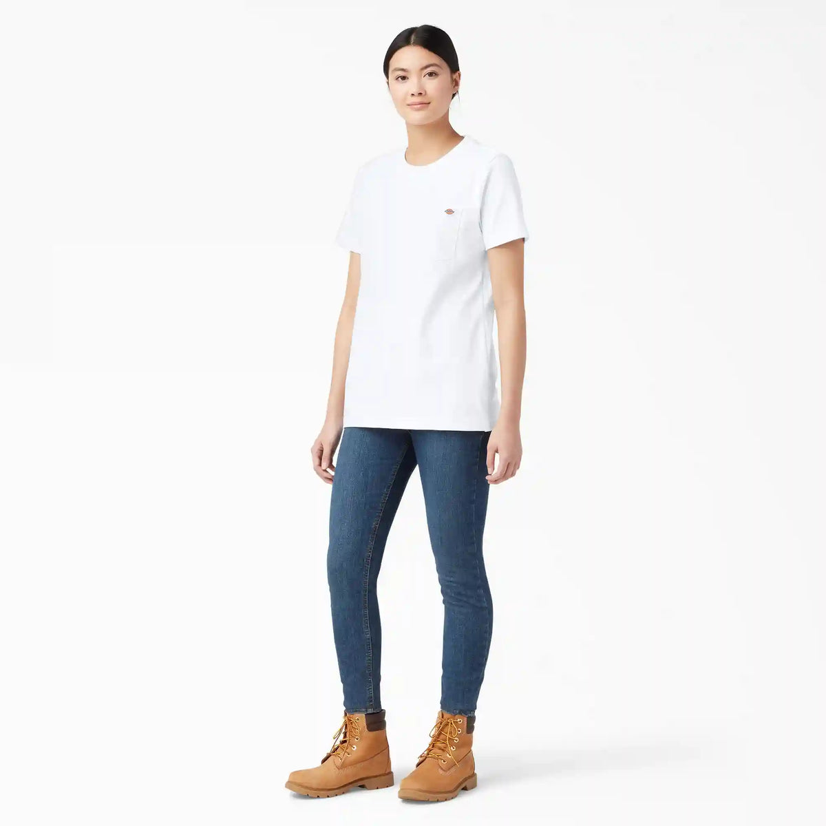 Women's Heavyweight Short Sleeve Pocket T-Shirt