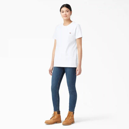 Women's Heavyweight Short Sleeve Pocket T-Shirt