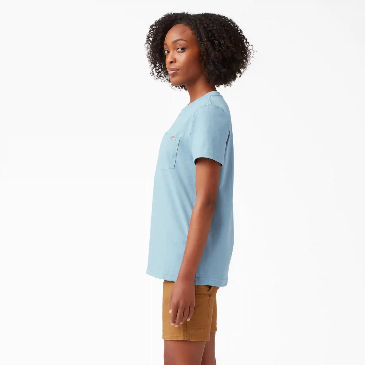 Women's Heavyweight Short Sleeve Pocket T-Shirt